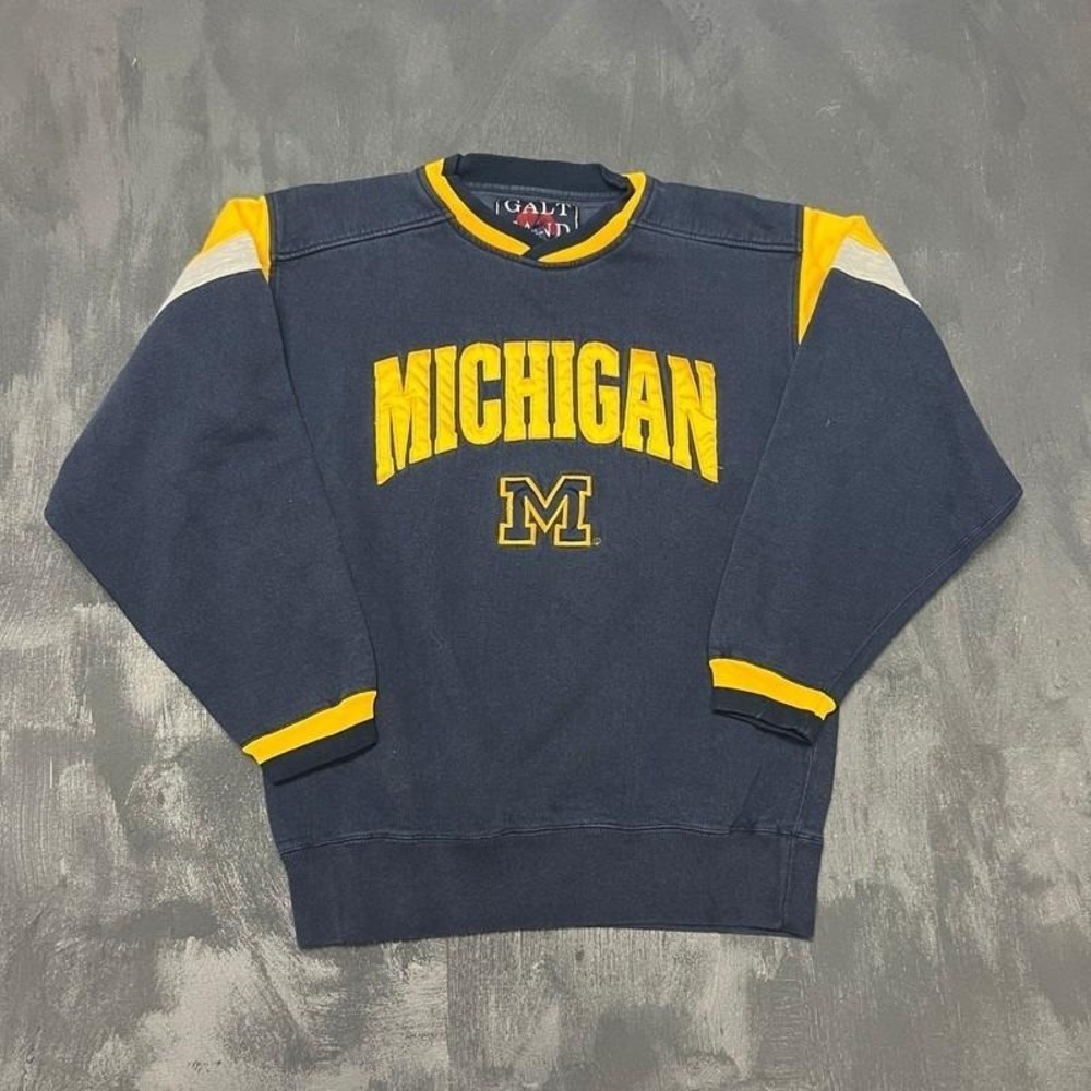 Vintage Michigan Wolverines sweatshirt Mens Small Blue 1990s NCAA